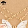Carat Sister Necklace Butterfly Shape Matching Relationship Baby Sister Jewelry. 