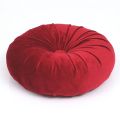 Round Velvet Pumpkin Cushion, Soft, Non-Slip, Sofa/Chair/Car Use. 
