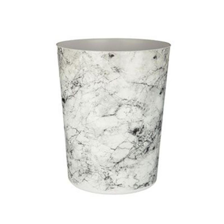 Marble Effect Rome Waste Bin- Premier Home- 1601585