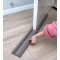 40 Inches Black Door Dust Draft Door Soundproof Door AC Door Air Stopper Door Dust Blocker Under Door Draft Stopper for home. 