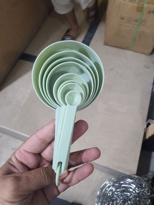 Plastic%20measuring%20spoon%20set%20stainless%20steel%20handle%20measuring%20cup%20measuring%20spoon%20set%20with%20scale%20-%20Image%203