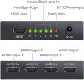 1X4 HDMI Splitter Ultra HD 4K x 2K HDMI Splitter. 