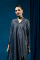 Sapphire - Stitched Ready to Wear  - Kurta - Solid Jacquard Shirt. 