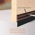 Door Dust Stopper Door Bottom Seal Brush Heavy Gauge Aluminum Frame with Nylon Brush Air, insect Proof etc. (48 inches). 