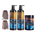 Keratin Hair Product Keratin Shampoo Conditioner & Keratin Treatment Hair Mask 900ml. 
