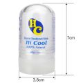 60g Body Deodorant Alum Stick Underarm Remover Body Smelly Block Antiperspirant Crystal Odor for Men and Women Deodorant Stone. 