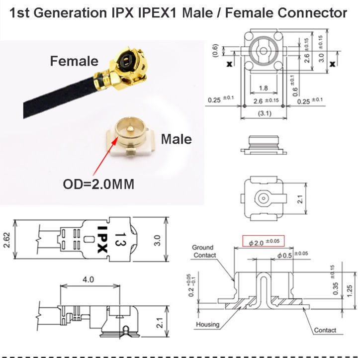 1PCS%20IPEX%20CABLE%20Male%20Plug%20IPEX1%20to%20IPEX4%20MHF4%20u.fl%20IPX%20Female%20Jack%20Connector%20RF0.81%20Coaxial%20Jumper%20WIFI%203G%204G%20Extensio%20Cable%20-%20Image%205