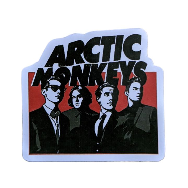25pcs ARCTIC MONKEYS sticker pack boy band music artist spotify alex turner indie rock music ideal for journal guitar cool stickers