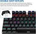 Philips Wired Mechanical RGB Gaming Keyboard | 16 Ambiglow Chroma FX & Customizable Key Light Maps | Anti-Ghosting, N-Key Rollover | Quick-Trigger, Soft-Click Philips (SPK8404). 