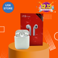i15 TWS Wireless Airpods_ with Super Sound & High Quality True Stereo Headphones with Built in Mic 10m Transmission Bluetooth Wireless Earbuds , Charging Case Sport Headset for all Bluetooth Smart devices.. 