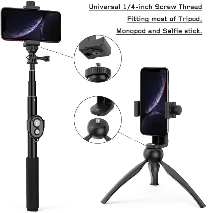 Tripod%20Clip%20Bracket%20Holder%20For%20Mobile%20Phone%20With%201/4%20inch%20Nut%20Two%20Screw%20Holes%20For%20Vertical%20/%20Horizontal%20Mounting%20-%20Tripod%20Clip%20For%20Phone%20-%20Black%20-%20Image%208