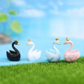 Micro Landscape Swan Ornament Anti-fade Little Swan Potted Plants Garden Ornament. 