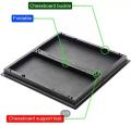 Magnetic Travel Chess Set with Folding Chess Board Educational Toys for Kids High quality Wood Sold By Fight Fitness. 