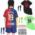 Barcelona Football Jersey Custom One Batch Football Jersey Boys Spain 2425 Real Madrid Jersey 24 New Jerseys. 
