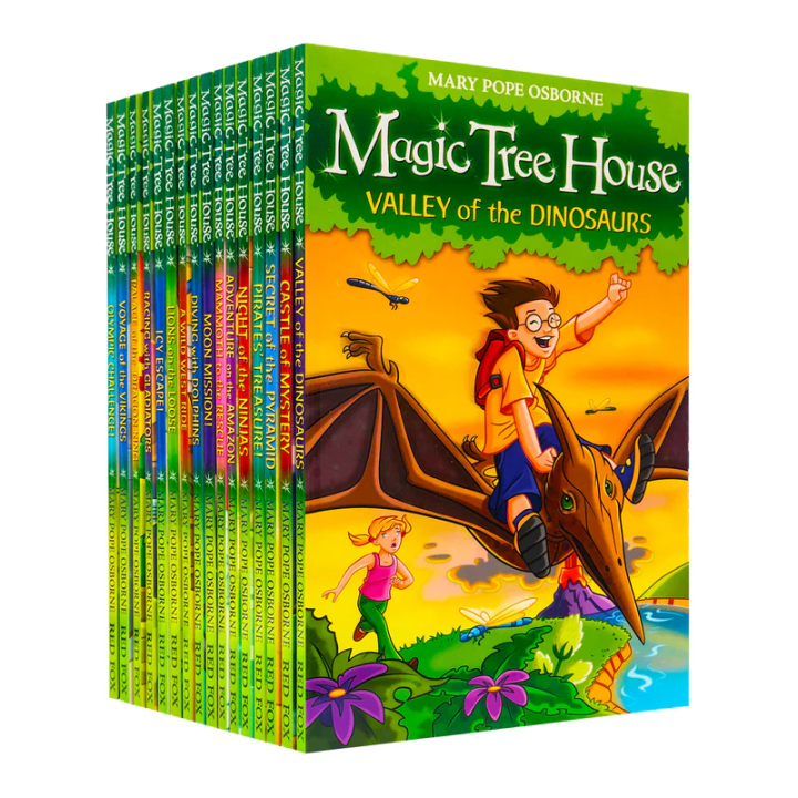 Magic Tree House 16 Books Set by Mary Pope Osborne (Original)