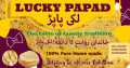 Khichiya rice papad,gluten free zera rice papad. 
