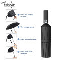 TRENDZIO Automatic Open Close with LED Flashlight Waterproof 10 Double Fiber Strong Ribs Wind Resistant UV Protection Double Fabric 2 Person Umbrella for Men Women. 