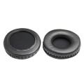 80mm Headphones Foam Round Ear Pads Cushions Replacement Black. 