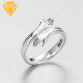 Open Ring Adjustable Love Hug Ring. 