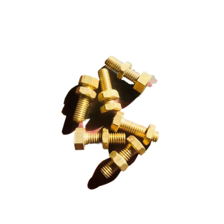 copper%20nut%20bolt%20/bras%20%2013mm%20Length%203cm%20-%20Image%203