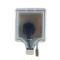 Waterproof Outdoor Socket Box 2 Hole Wall Electrical Housing Protection Cover Outdoor Power Supply Wall Power Socket Box - Transparent. 