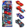 Avengers Alloy Metal Diecast Car Toy Set. 