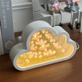 Cloud Tulip Lamp DIY Tulip Night Light Cloud Tulip Mirror Night Light Table Lamp-Purple. 