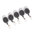 Retractable Key Chain Reel Steel Cord Recoil Belt Key Ring Badge Holder Outdoor MIO Super Store. 