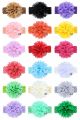 DOT Pack of 3 Flowers Baby Headbands Girls Elastic Infant Baby Turban Head Band Kids Children Hairband Hair band Baby Hair Accessories. 