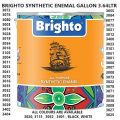 Brighto Paints Synthetic Enamel Gallon (3.64 liter). 