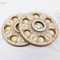 LED Light Base Pedestal Wooden Display Base Stand for 3D Crystals Vase. 
