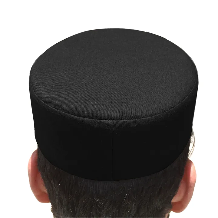 Premium%20Quality%20Suiting%20Fabric%20Soft%20Namaz%20Topi%20%20Prayer%20Cap%20-%20Image%202