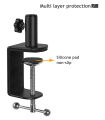 Alogy Table Clamp Scissor Arm stand Clamp Arm Stand Mount Desk Anti Slip Tools Hardware Metal Swing Arm Fixed Base Multi Purpose Table Clamp. 