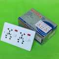 Universal Multi-functional Multi Plug Socket Wall Power Socket (5 in 1) Double China Fitting Sheet China Switch Board. 