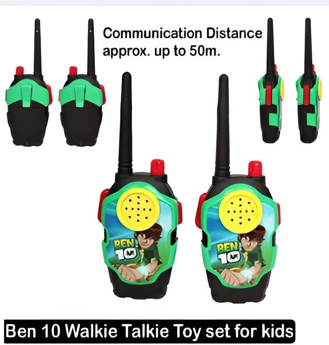 Ben-10 Walkie Talkies Smartphone Set For Kids Ben 10 Talk Radio For Kids