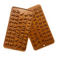 HAPPY BIRTHDAY 0-9 Numbers Letters Alphabet Chocolate Silicone Mold. 