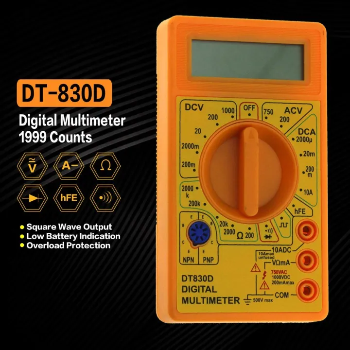 Original%20Digital%20Multimeter%20DT830D%20-%20DMM%20Voltmeter,Voltage,%20Ampere,%20Ohm%20Meter%20Test%20Probe%20DT830%20DC%20/%20AC%20-%20Image%202