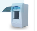 DB Distribution Box, 2 Pole AC DC Circuit Breaker Box, Protection Device Wall Mount Box. 