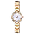 Upgrade Your Look with the 6Pcs Diamond Luxury Casuals Fashion Watch Set and Jewelry for Women Elegant Luxury Women Watch Party Matching Popular Jewelry. 