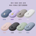 Cross-Border Logitech M350 2.4G Bluetooth Dual Mode Mute Laptop Pebble Pebble Wireless Mouse. 