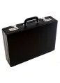 Original Leather Briefcase Bag File bag Locking Features and inner Mesh Pocket Medium Briefcase - For Men & Women. 