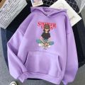 "Hoodie for Girls & Women with Stranger Things Print - Stay Cozy and Stylish with this Trendy Hoodie". 