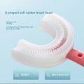 Baby Tooth Bursh Children 360 Degree U-Shaped Child Toothbursh Teethers Soft Siicone Baby Bursh Kis  Teeth Oral Car Cleaning. 