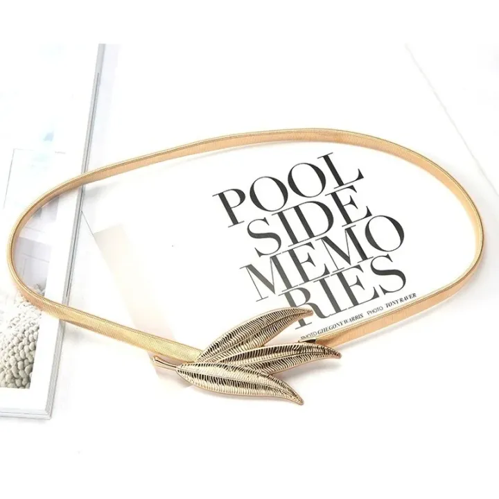 Metal%20Belts%20For%20Women%20Golden%20Peacock%20Luxury%20Brand%20Waistband%20Elastic%20Belt%20For%20Dresses%20Fashion%20Narrow%20Stretch%20Gold%20Waist%20Belt%20-%20Image%202