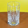Pack of 6 Crystal Water Glasses Clear Glass Set Of 6 280 ML. 