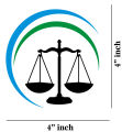 Tarazu Printed Vinyl Decal Sticker For Car | Bumper Decal Sticker 4" x 4" inch Premium Quality. 