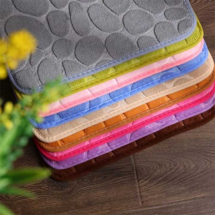 Memory%20Foam%20Bath%20Mat%20Cobblestone%20Bathroom%20Rugs%20Super%20Water%20Absorbent%20Bath%20Mats%20for%20Bathroom%20Machine%20Washable%20Bath%20Rugs%2040X60CM%20-%20Image%206