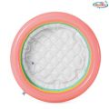 INTEX Sunset Glow Baby Pool 2ft (24" x 8.5" )  With Air Pump, 10pcs Balls & 2 Repair Patch Swimming Tub For Bath - Swimming Tub For Bath - Inflatable Pool Sunset Glow Baby Pool For Kids Inflatable Kids Bath Tub For Children - Swimming pool for kids. 
