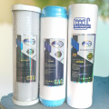 Water Filter Cartridge 3 in 1 (Axtron - Vietnam) PP Sediment, OCB-GAC & CTO-GAC. 