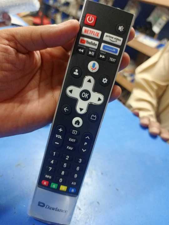 Dawlance Original Smart TV / LCD / LED Remote Control with Voice ...